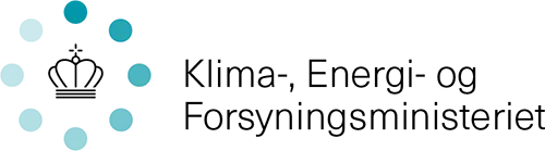 Logo for Klima-, Energi- og Forsyningsministeriet