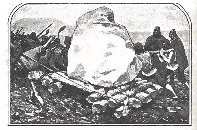 Harald Blåtand forsøgte at fjerne stenen, efter hvad sagnet fortæller