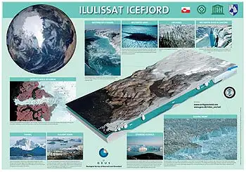 Ilulissat Icefjord - 3D- model and facts